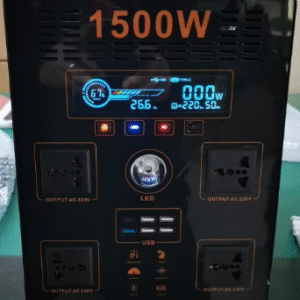 1.5KW energy storage power  （B-series 1100Wh-2048Wh）